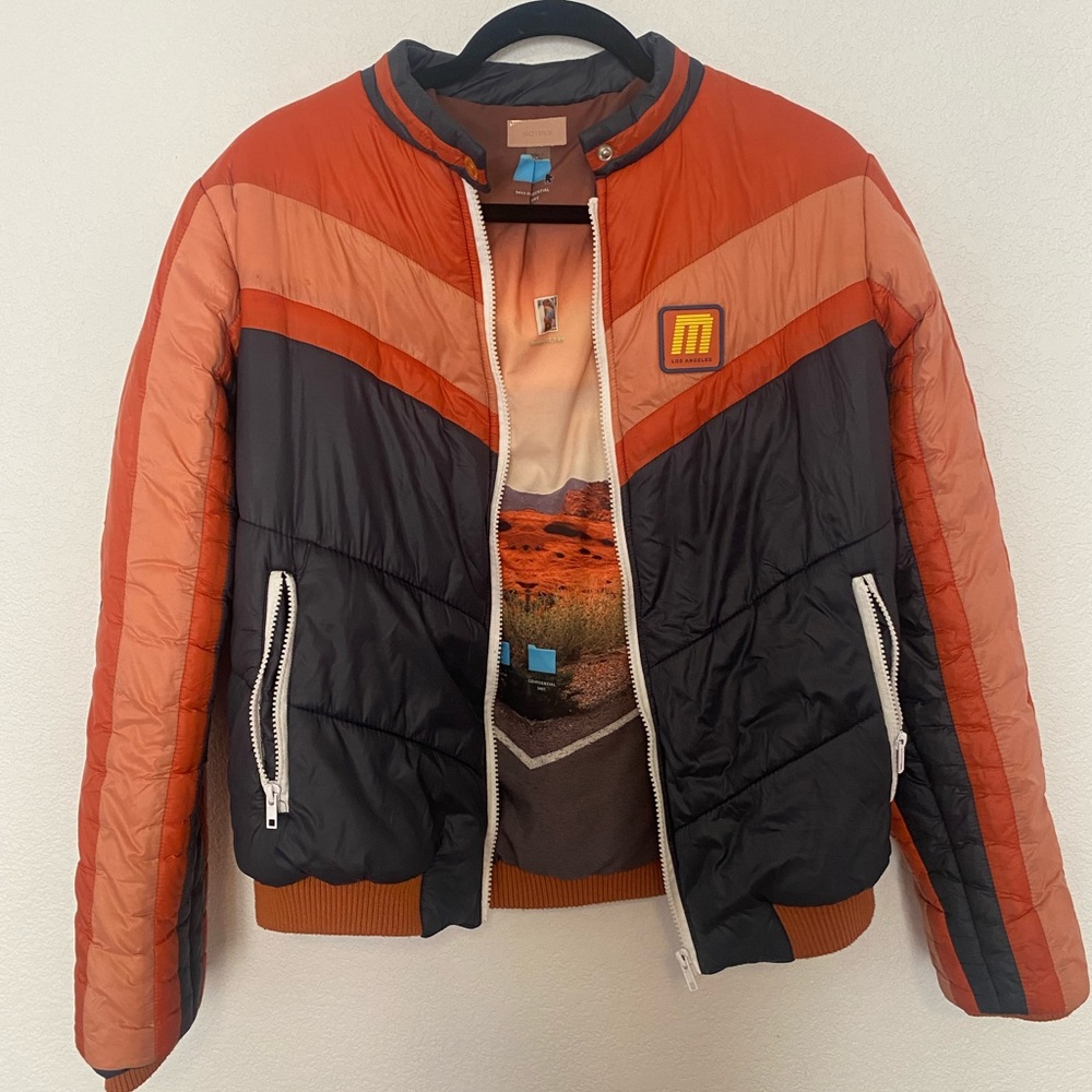 Gently Used Mother Denim puffer jacket size large